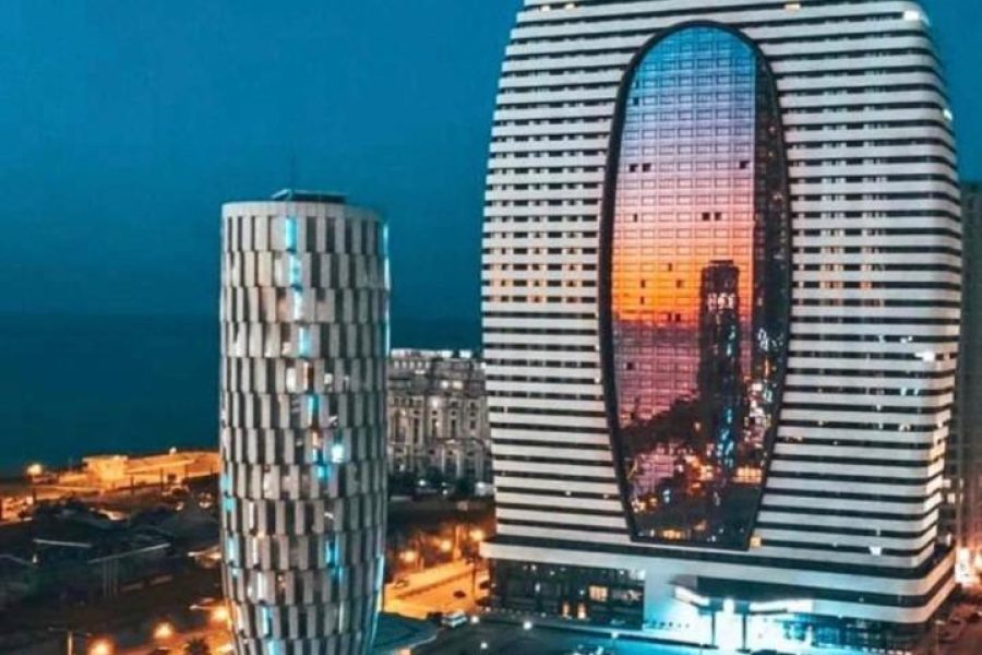 Royal panorama courtyard batumi